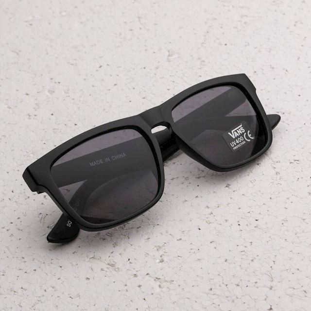 Vans Squared Off Sunglasses Black Black Menwomen Black Vn00007ebka Footycom 5046