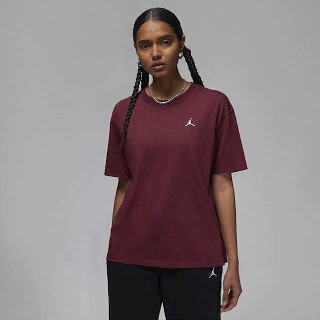 Nike Jordan Essentials Women's T-Shirt - Red | DM5029-645 | FOOTY.COM