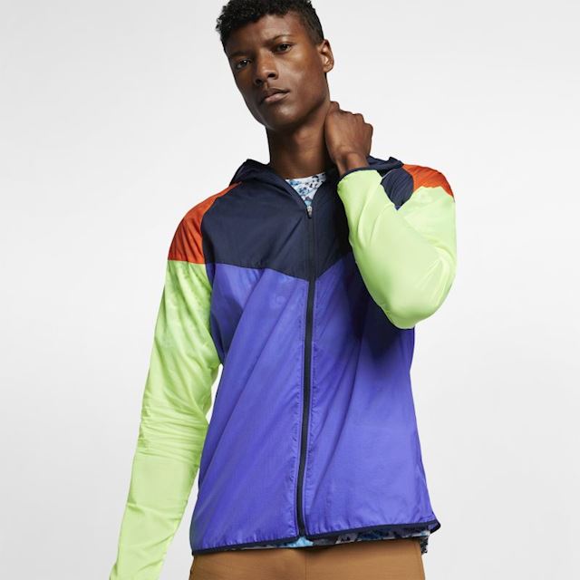 Nike Windrunner Men's Running Jacket - Purple | AR0257-518 | FOOTY.COM