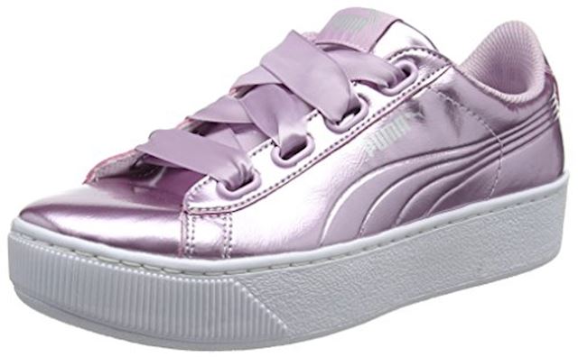 puma vikky platform ribbon pink