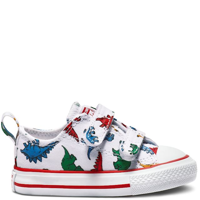 Chuck taylor all star hook and loop dinoverse low top Clearance