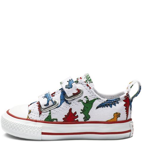 converse chuck taylor all star hook and loop dinoverse low top