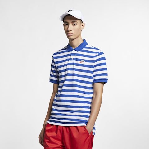 Nike Sportswear Men's Piqué Polo - Blue 