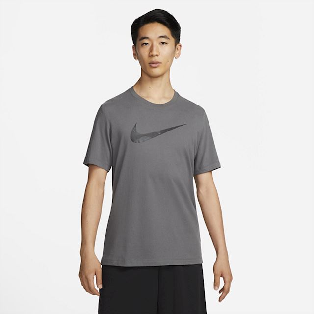 Nike Dri-FIT Men's Training Tee - Grey | DR7561-068 | FOOTY.COM