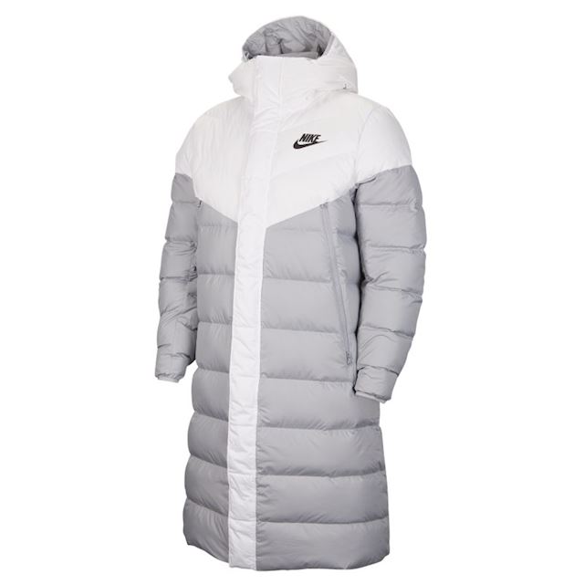 nike white parka