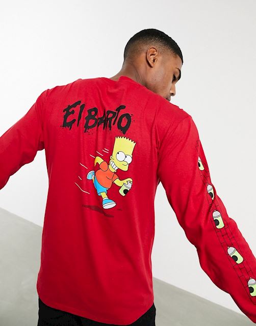 the simpsons vans shirt