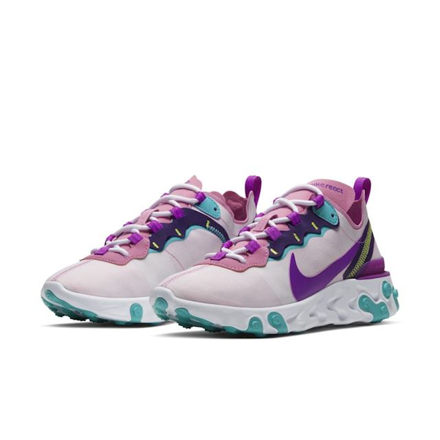 nike react element 55 women's pink