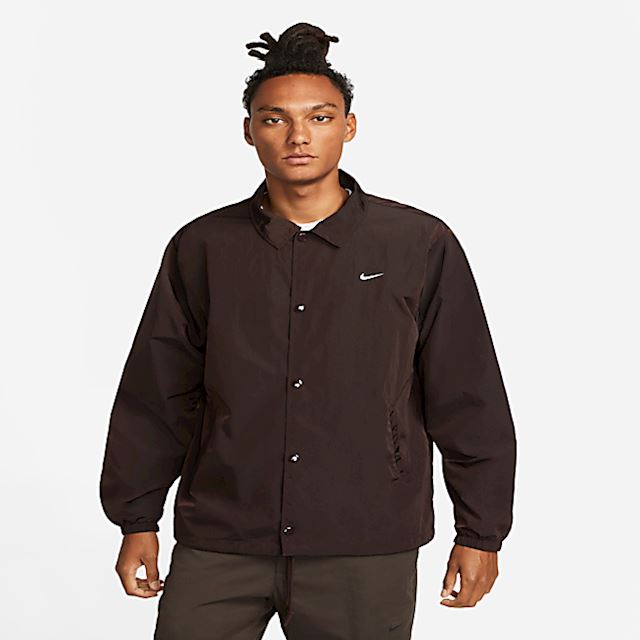 Nike Sportswear Men's Coaches Jacket Brown DQ5005203