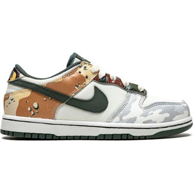 Nike Kids Nike Dunk Low SE PS Sail Multi-Camo | DB1900-100 | FOOTY.COM