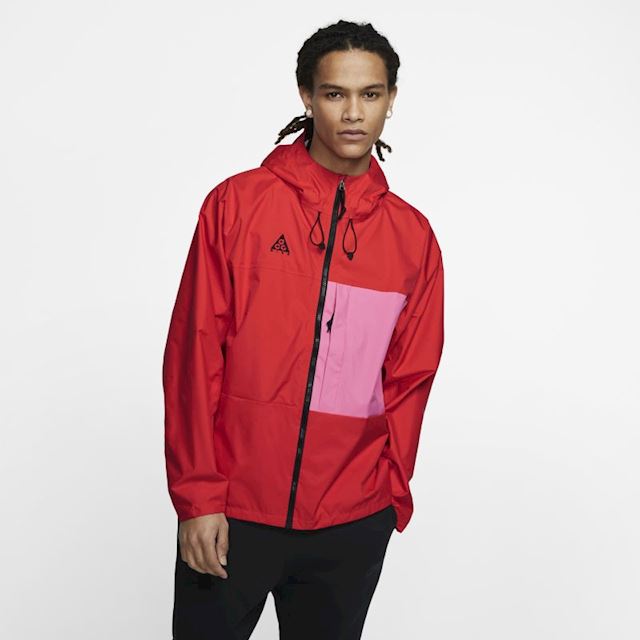 Nike ACG Packable Rain Jacket - Red | BQ7340-634 | FOOTY.COM