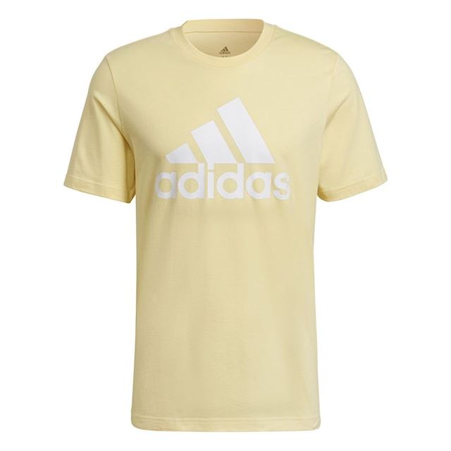 adidas Tshirt Big Logo Yellow/white HL2253