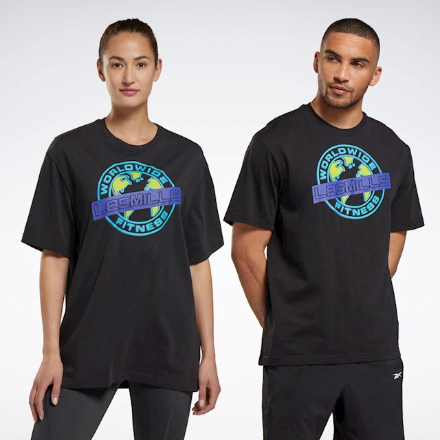 Reebok Les MillsÂ® Oversized Graphic T-Shirt | HN1711 | FOOTY.COM