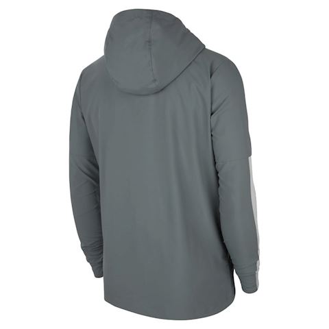 Nike Run Stripe Men's Woven Running Jacket - Grey | CU5353-084 | FOOTY.COM