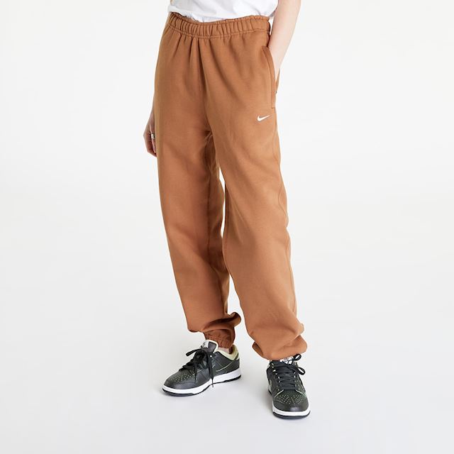 Nike Solo Swoosh Women's Fleece Pants Ale Brown/ White CW5565270