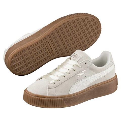 puma womens suede platform bubble trainers bungee cord