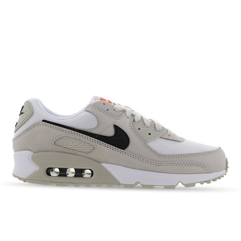 Nike Sportswear Air Max 90 White Black Light Bone Team Orange Dh4103 100 Footy Com