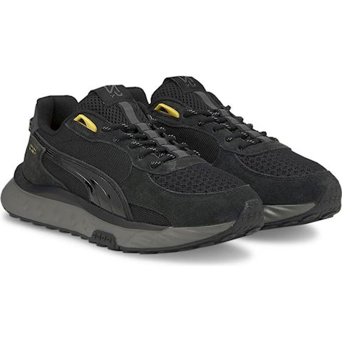 neymar jr wild rider black men's sneakers