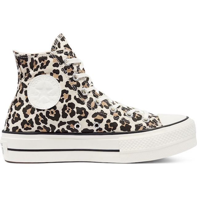 converse archive leopard print platform