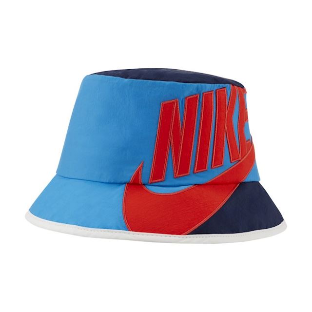 red white and blue nike bucket hat