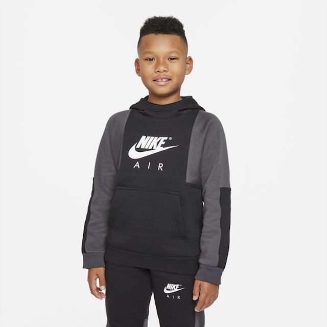 Nike Air Older Kids' (Boys') Pullover Hoodie - Black | DD8712-010 ...