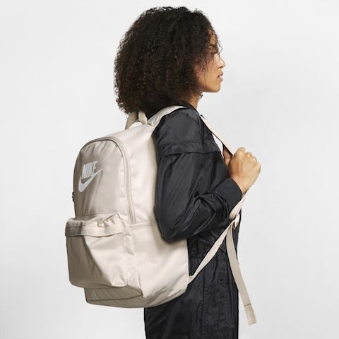 nike cream logo backpack