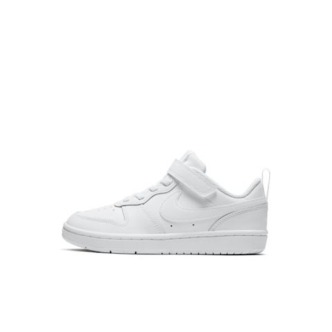 Nike Court Borough Low 2 Younger Kids Shoe White Bq5451 100 Footy Com