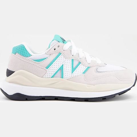 New Balance 57/40 suede trainers in off 