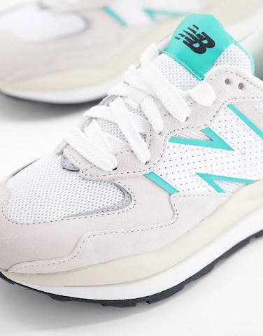 new balance 574 mint green trainers