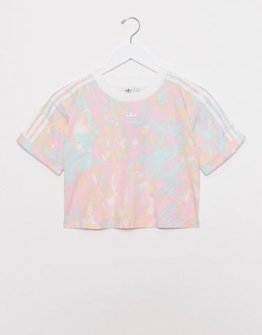 adidas Originals three stripe cropped t 