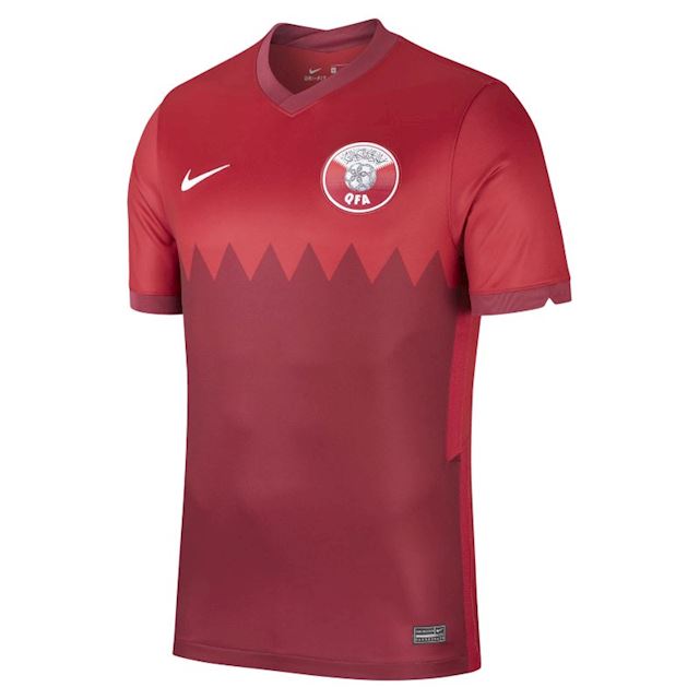 Nike Qatar Mens SS Home Shirt 2020 | CD0723-647 | FOOTY.COM