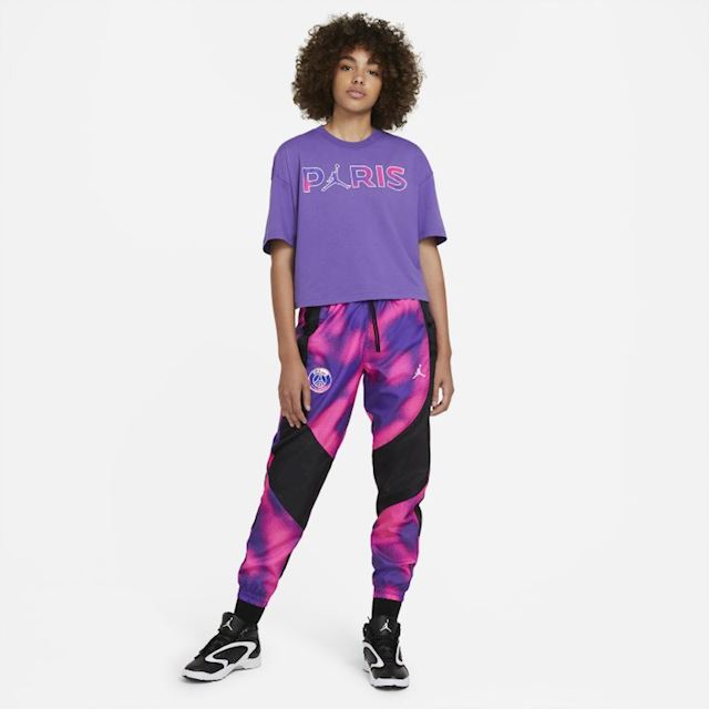 Nike Paris Saint-Germain Women's Short-Sleeve T-Shirt - Purple | CZ7505-511 | FOOTY.COM