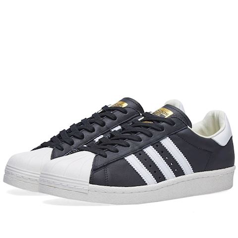 adidas superstar shoes black and white