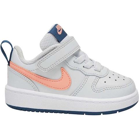 Nike Court Borough Low 2 Baby And Toddler Shoe Grey Bq5453 009 Footy Com