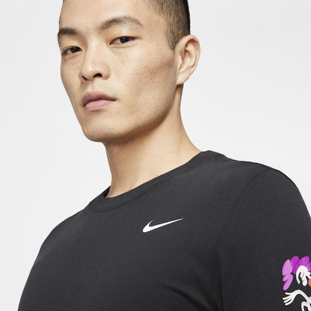 Nike Dri-FIT Men's Long-Sleeve T-Shirt - Black | CN8101-010 | FOOTY.COM