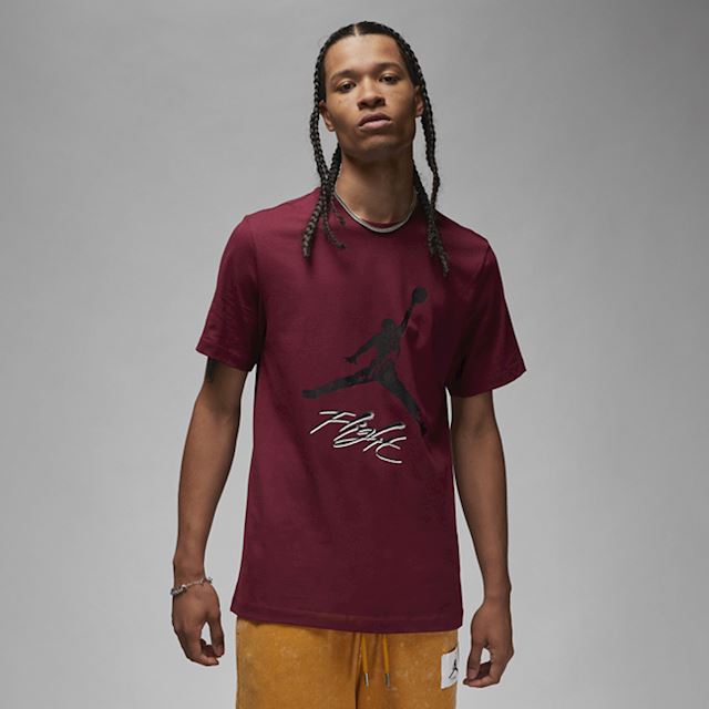Nike Jordan Essentials Jumpman Men's T-Shirt - Red | DQ7376-680 | FOOTY.COM