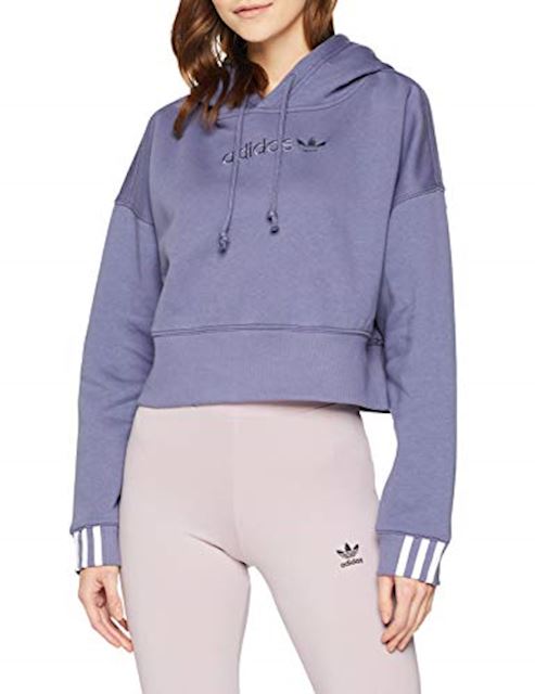 adidas originals coeeze cropped hoodie