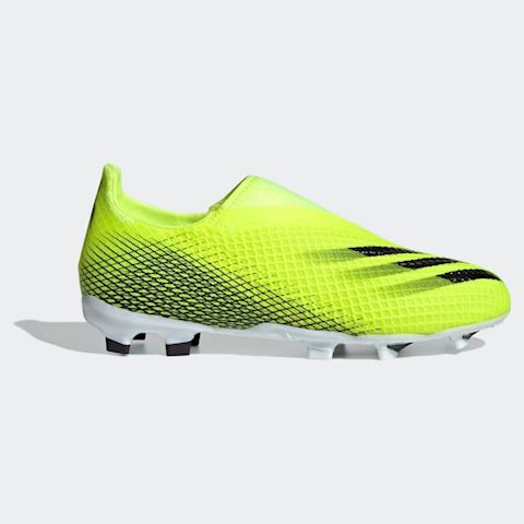 adidas X Ghosted.3 Laceless Firm Ground Boots | FW6978 | FOOTY.COM