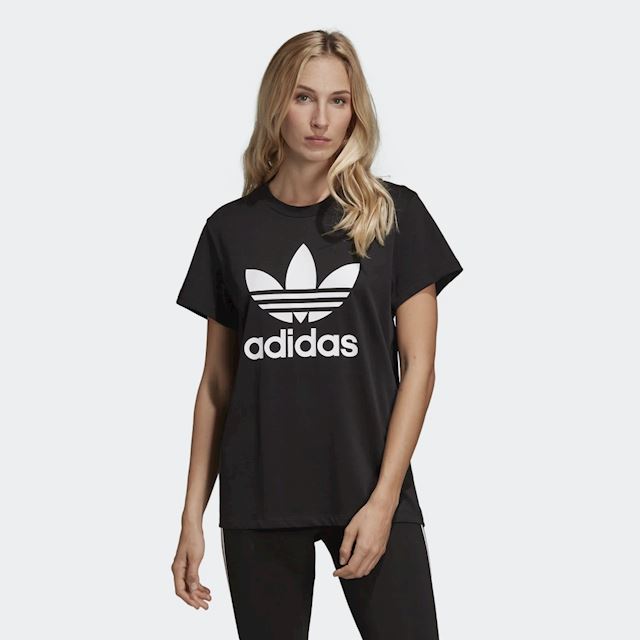 adidas Boyfriend Trefoil T-Shirt | DX2323 | FOOTY.COM