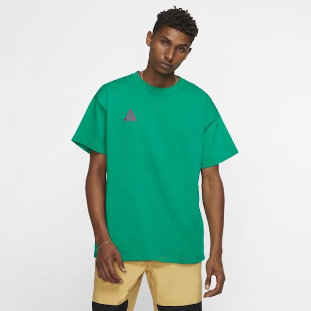 Nike ACG Logo T-Shirt - Green | BQ7342-320 | FOOTY.COM