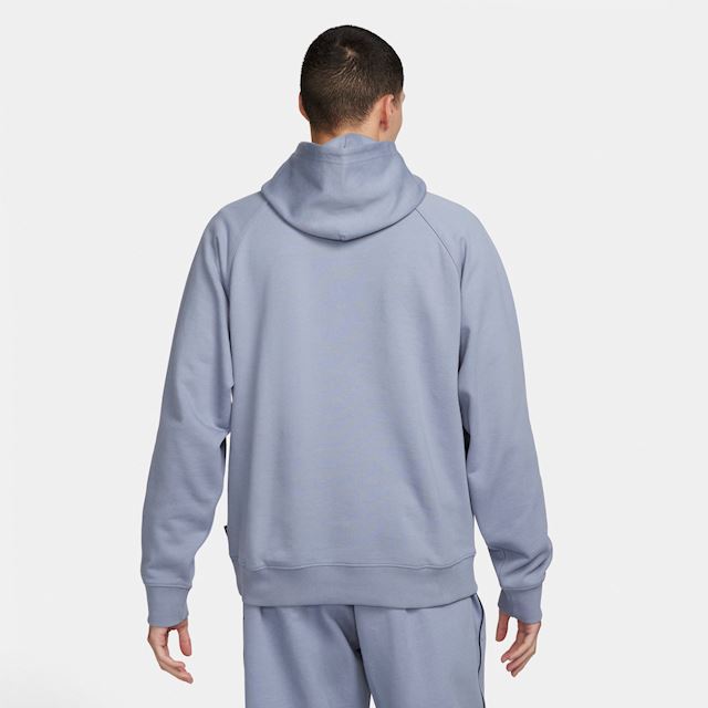 Nike Swoosh Men's 1/2-Zip Fleece Hoodie - Blue | DX0566-493 | FOOTY.COM