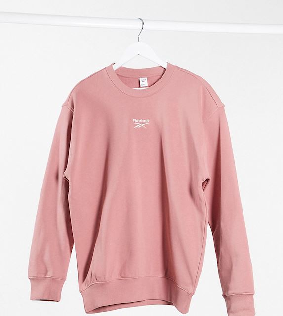 reebok boyfriend fit sweatshirt
