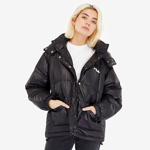 FILA Womens Remie Puffer Jacket - Black 