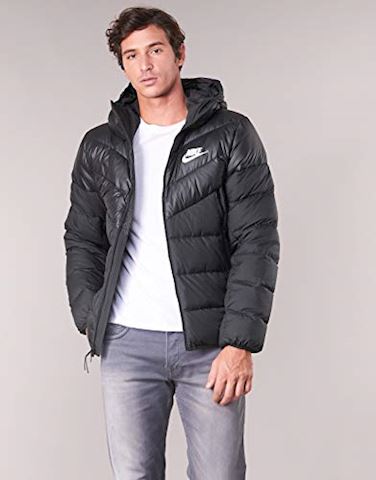sportswear windrunner down fill men's hooded jacket