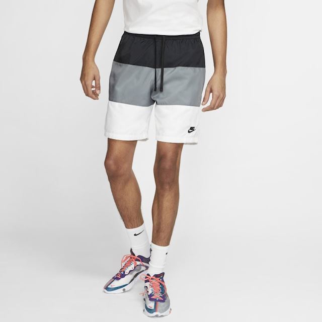 nike woven shorts black