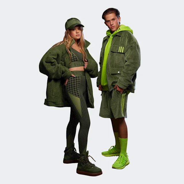 adidas X Ivy Park Halls Of Ivy - Women Jackets - Green - 100% Cotton - Size XXXS - Foot Locker 