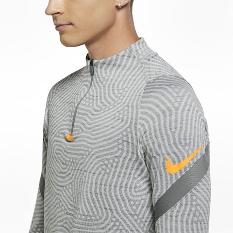 nike drill top grey