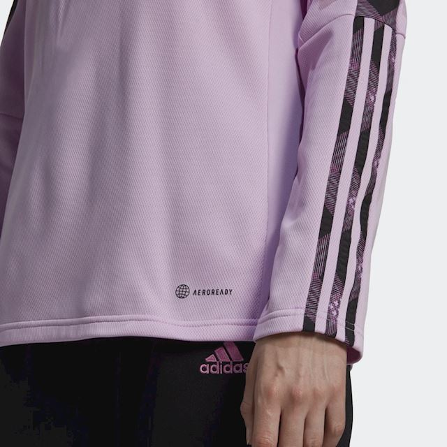 adidas Tiro Fleece Mid-Layer Shirt | HN5522 | FOOTY.COM