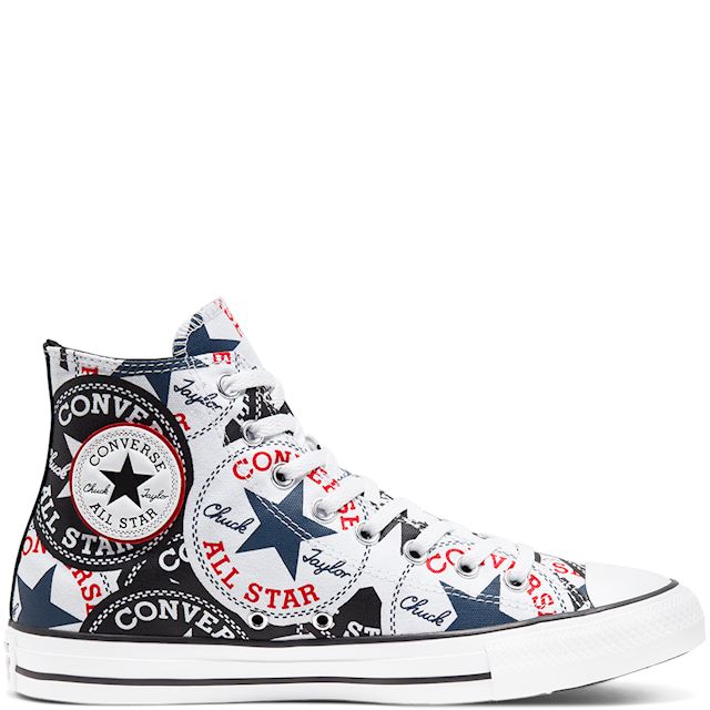 Converse Logo Play Chuck Taylor All Star High Top | 166985C | FOOTY.COM