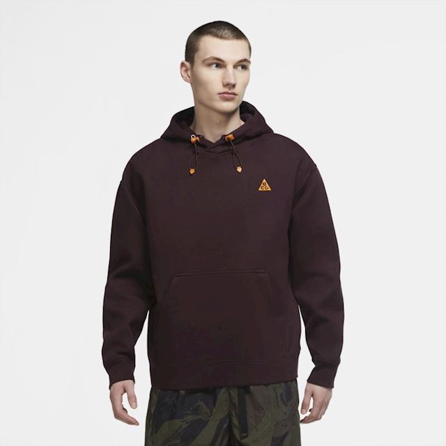 Nike ACG Pullover Fleece Hoodie - Red | CW4490-643 | FOOTY.COM