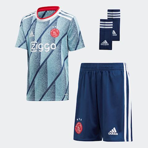 adidas Ajax Kids SS Away Mini Kit 2020/21 | FI4794 | FOOTY.COM